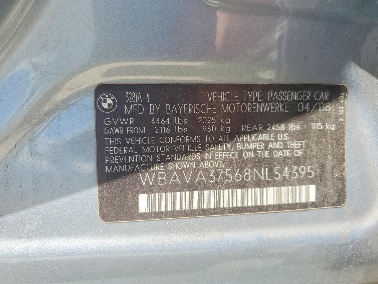 2008 BMW 328 i