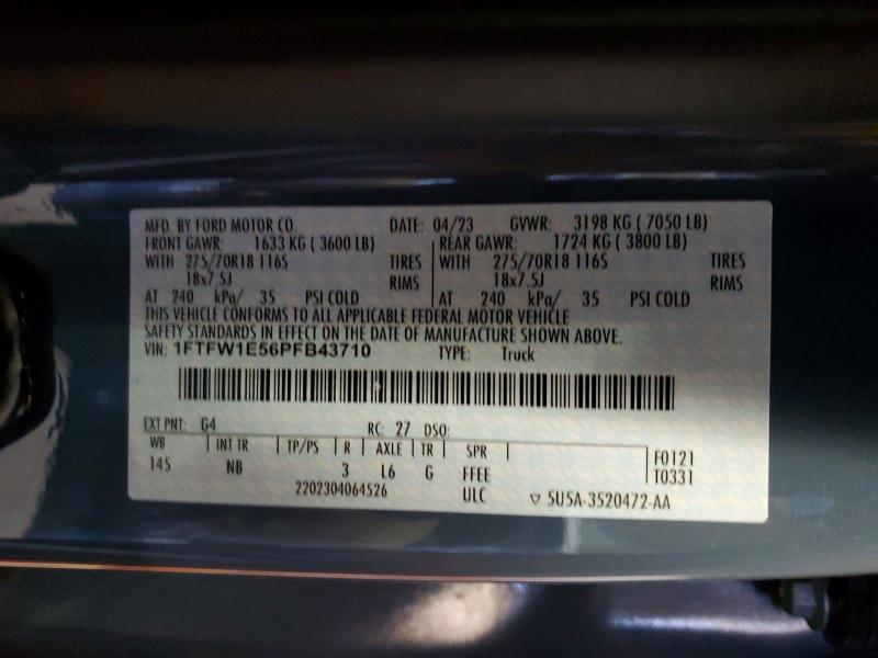 2023 Ford F150 Supercrew