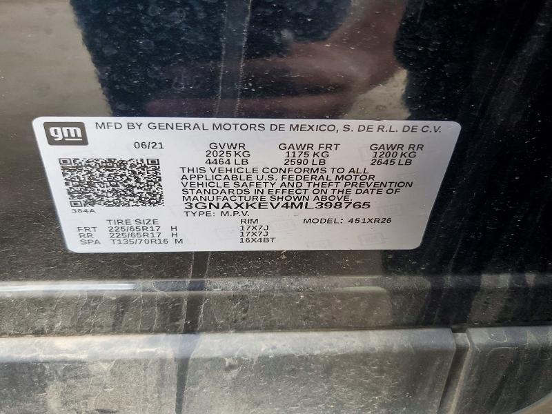 2021 Chevrolet Equinox lt