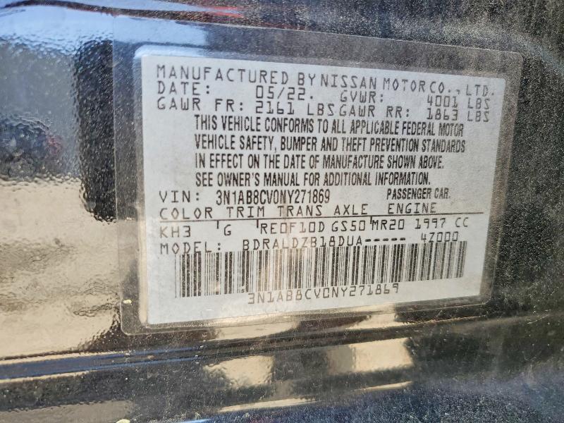 2022 Nissan Sentra sv