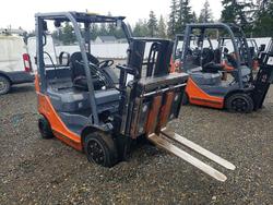 Salvage trucks for sale at Spanaway, WA auction: 2015 Toyt Forklift