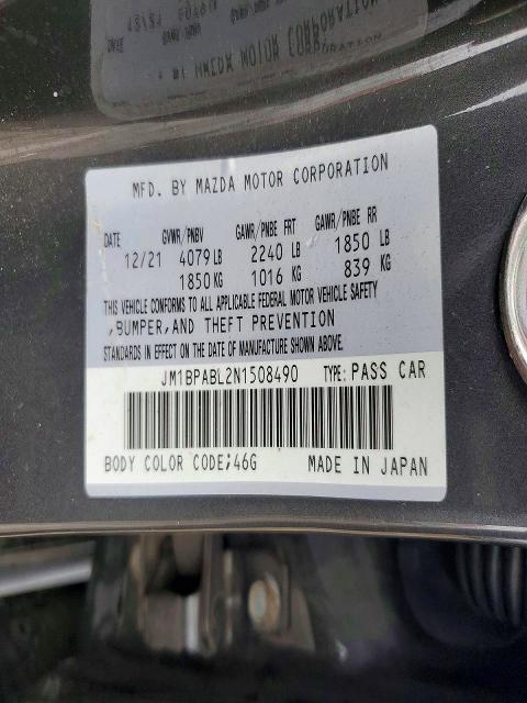 2022 Mazda 3 Select