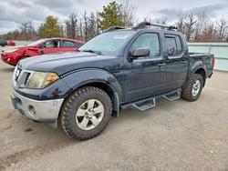 Salvage trucks for sale at Brookhaven, NY auction: 2010 Nissan Frontier SE V6