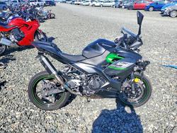 Kawasaki EX400 salvage cars for sale: 2023 Kawasaki EX400
