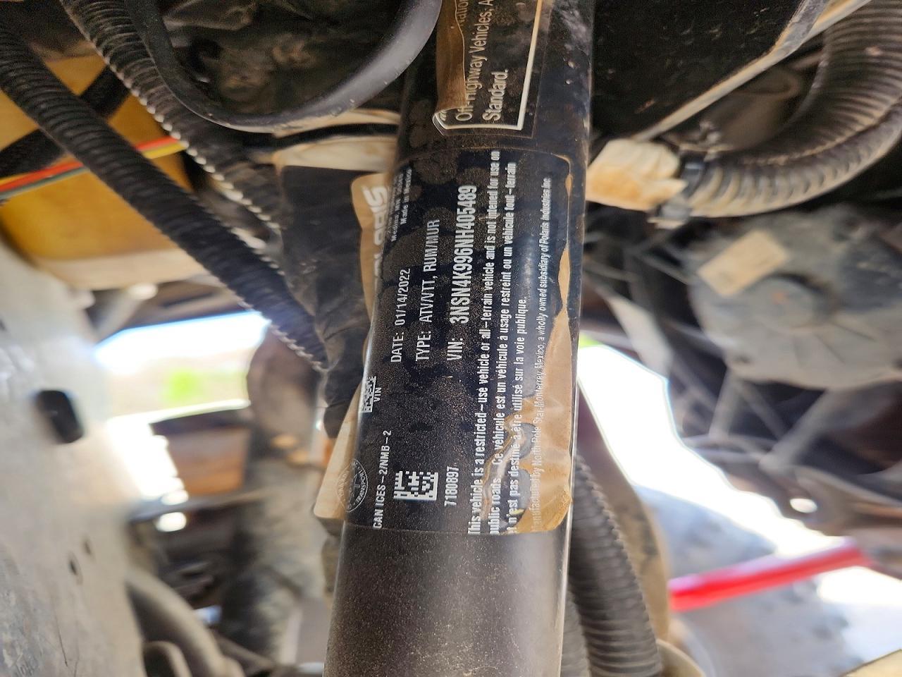 2022 Polaris RZR XP1000 Utility Vehicle