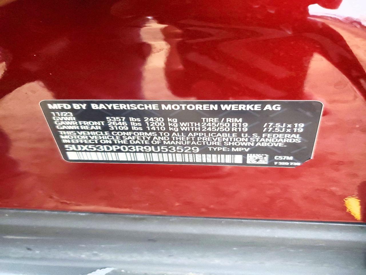 2024 BMW X3 Xdrive30i