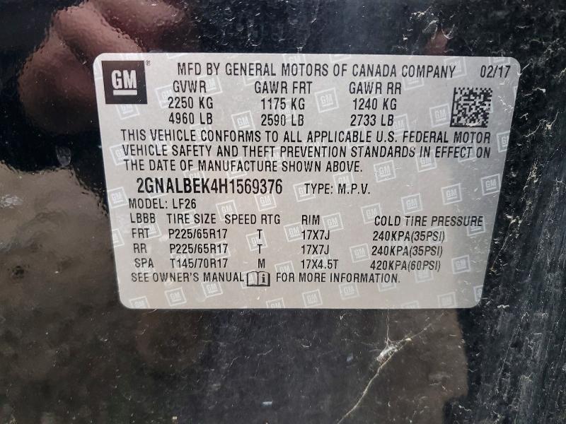 2017 Chevrolet Equinox ls