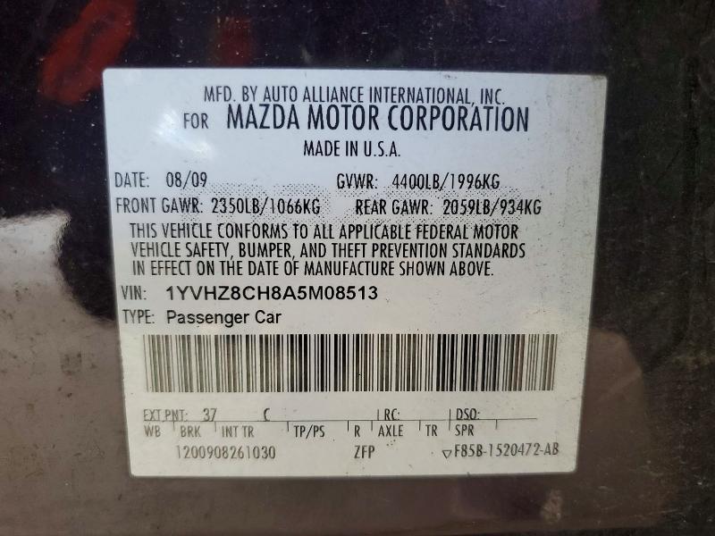 2010 Mazda 6 I