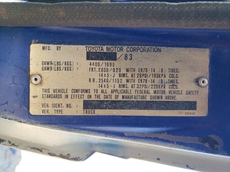 1984 Toyota Pickup Base