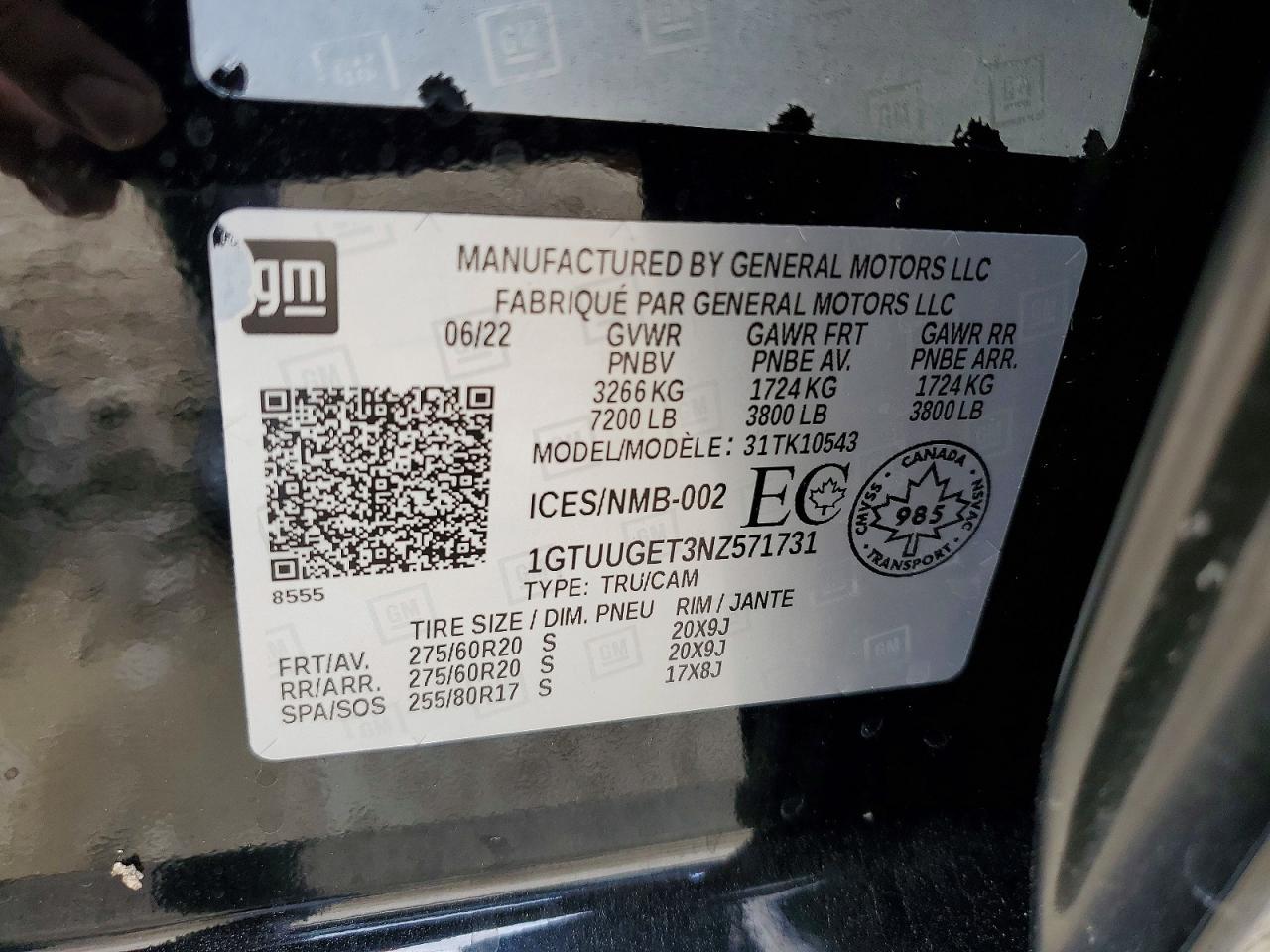 2022 GMC Sierra K1500 Denali