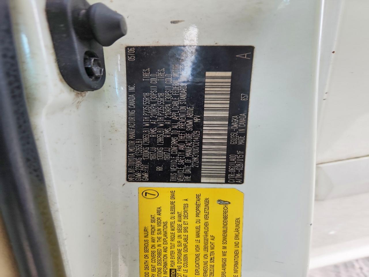 2007 Lexus Rx 350 Base