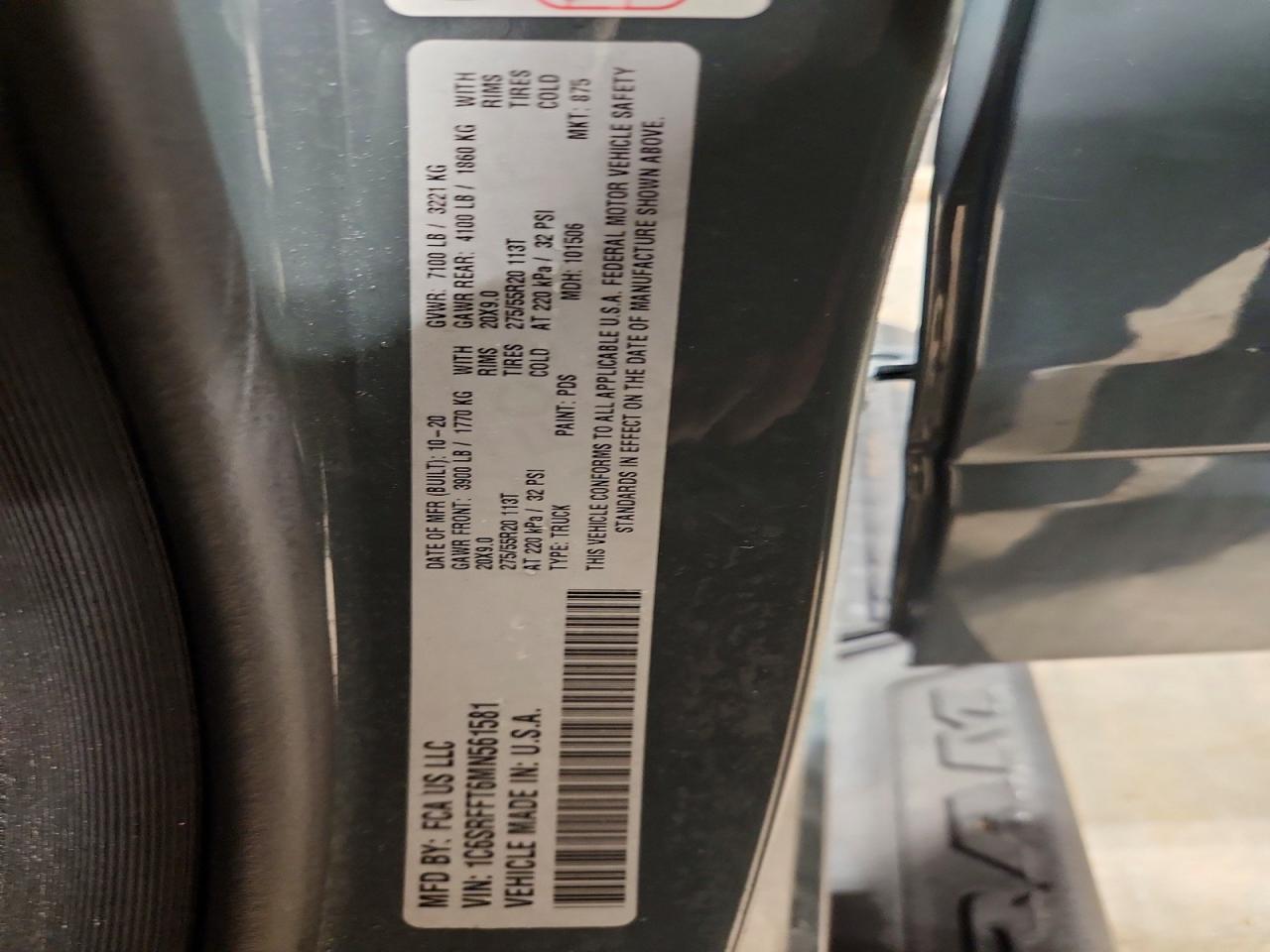 2021 Dodge RAM 1500 BIG Horn