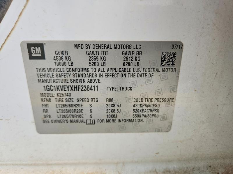 2017 Chevrolet Silverado K2500 Heavy Duty LT