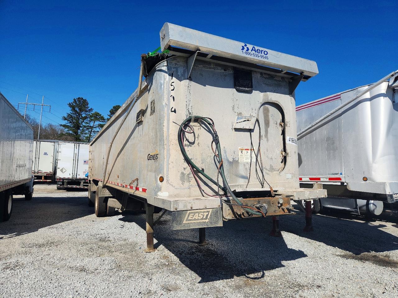 2009 East Manufacturing 2008 East END Dump Trailer