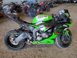 Kawasaki salvage cars for sale: 2023 Kawasaki ZX636 K