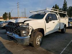 Salvage trucks for sale at Rancho Cucamonga, CA auction: 2020 Chevrolet Silverado Delivery Truck