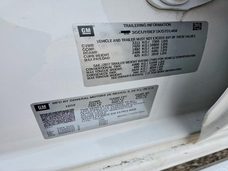 2019 Chevrolet Silverado K1500 Custom