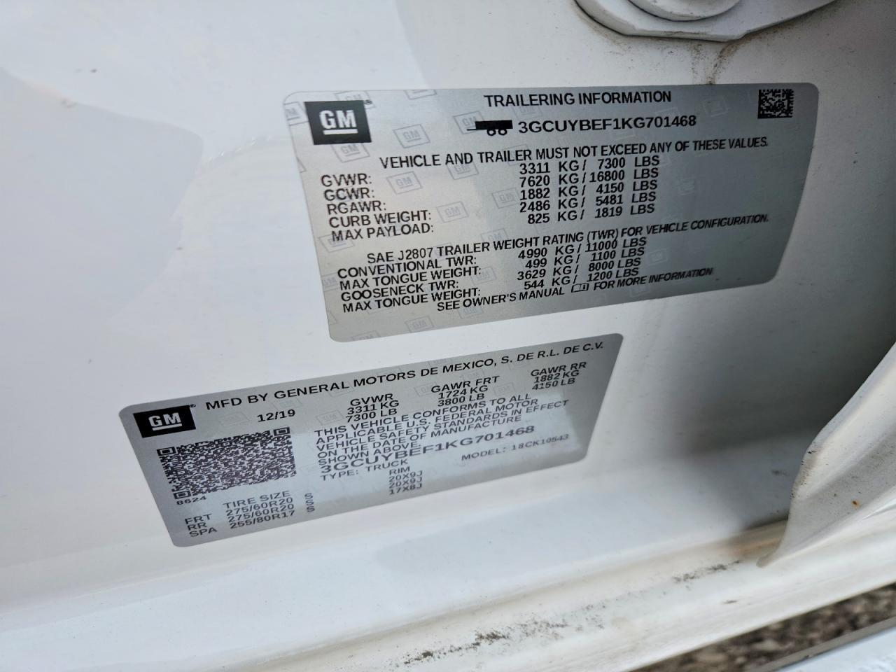 2019 Chevrolet Silverado K1500 Custom