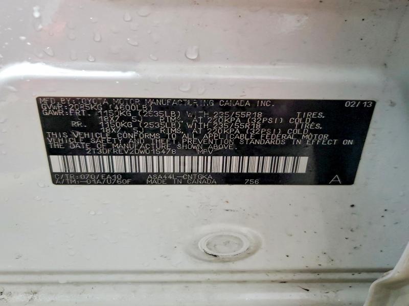 2013 Toyota Rav4 Limited