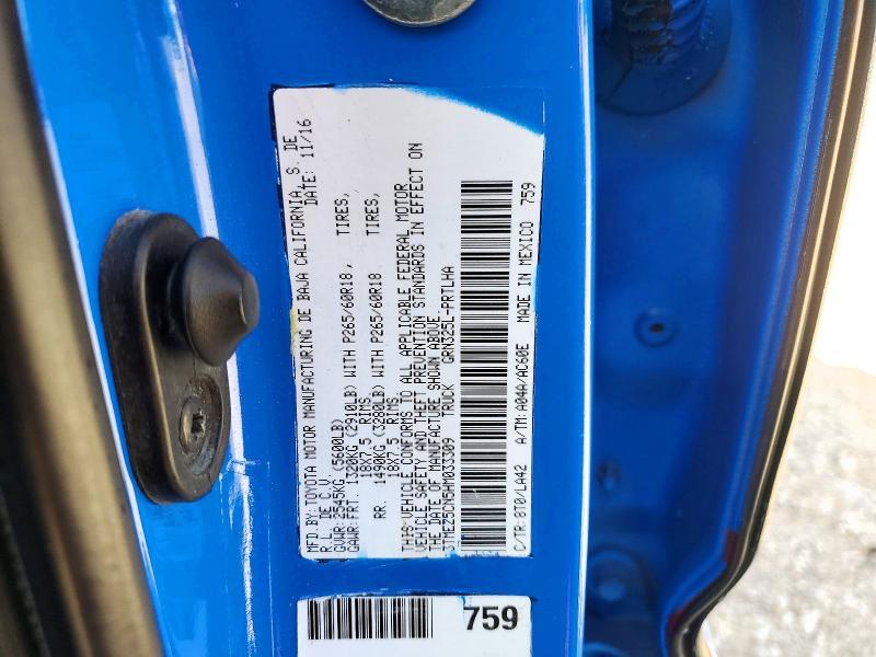 2017 Toyota Tacoma Limited