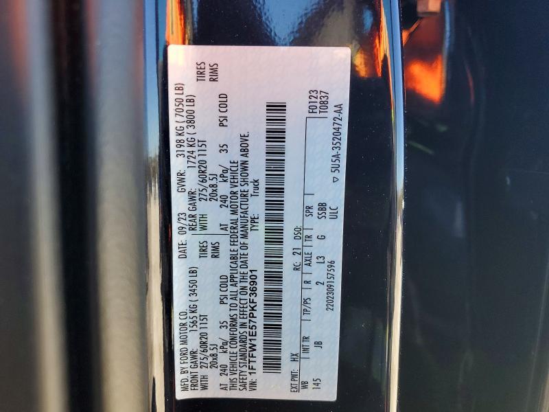 2023 Ford F150 Supercrew