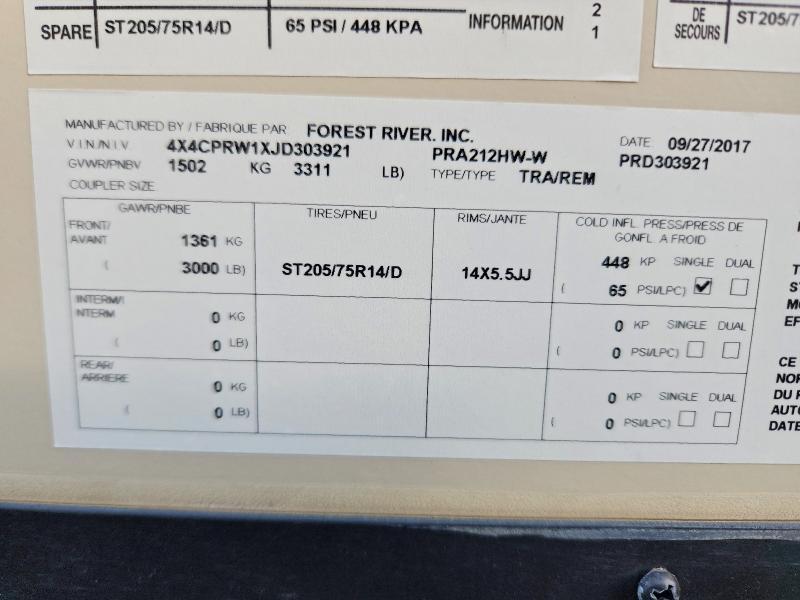 2018 Forest River Premier