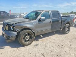 Salvage trucks for sale at Houston, TX auction: 2008 Ford F150 Supercrew