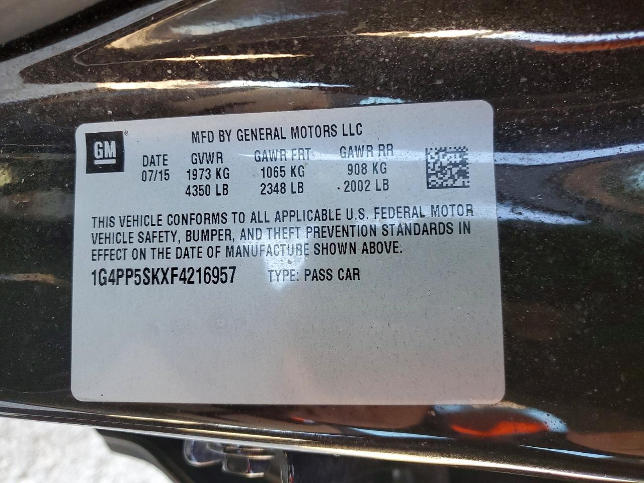 2015 Buick Verano