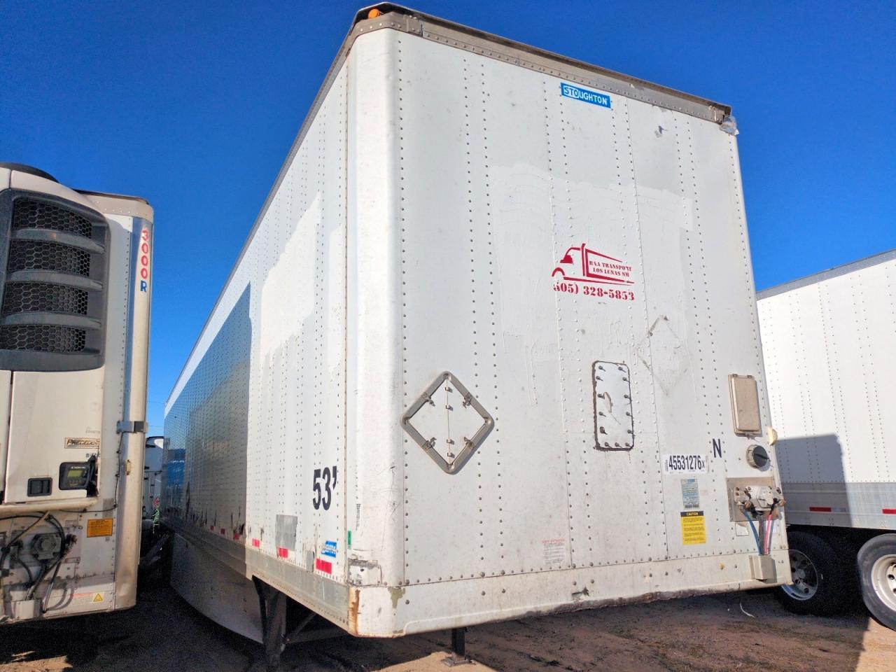 2015 Stroughton Semitrailrt