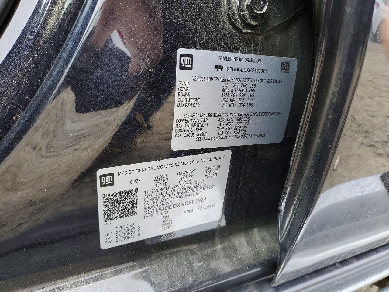 2022 GMC Sierra K1500 Denali