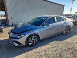 Salvage cars for sale from Copart Temple, TX: 2025 Hyundai Elantra Limited