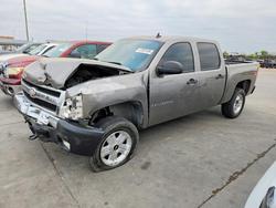 Chevrolet Silverado Vehiculos salvage en venta: 2007 Chevrolet Silverado K1500 Crew cab