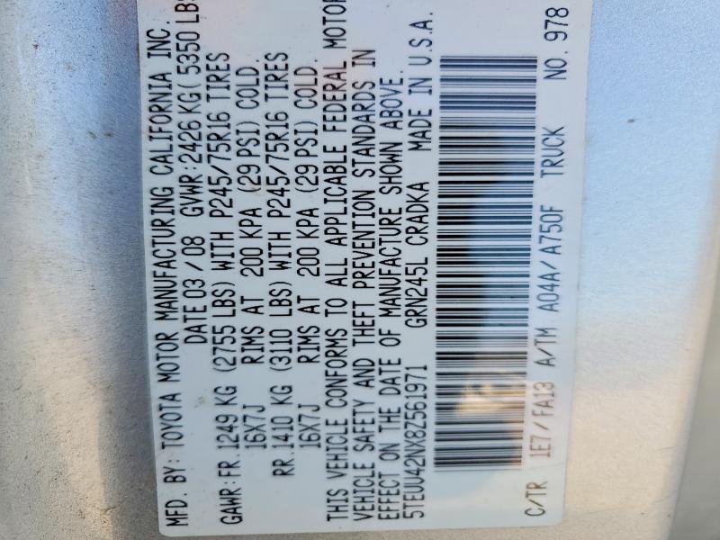 2008 Toyota Tacoma V6