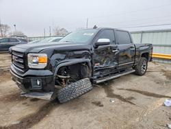 Salvage Trucks with No Bids Yet For Sale at auction: 2015 GMC Sierra K1500 SLT