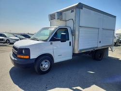Salvage cars for sale from Copart -no: 2015 Chev Rolet Express Refrigerated BOX Truck