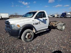 Salvage trucks for sale at Kansas City, KS auction: 2014 Dodge RAM 4500 Truck Cab AND Chassis