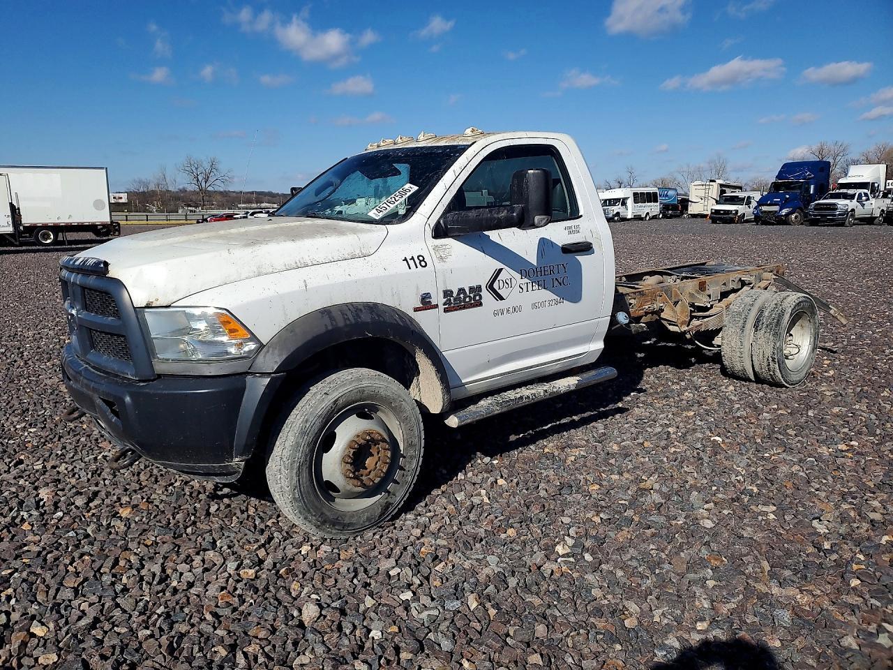 2014 Dodge RAM 4500 Truck Cab AND Chassis