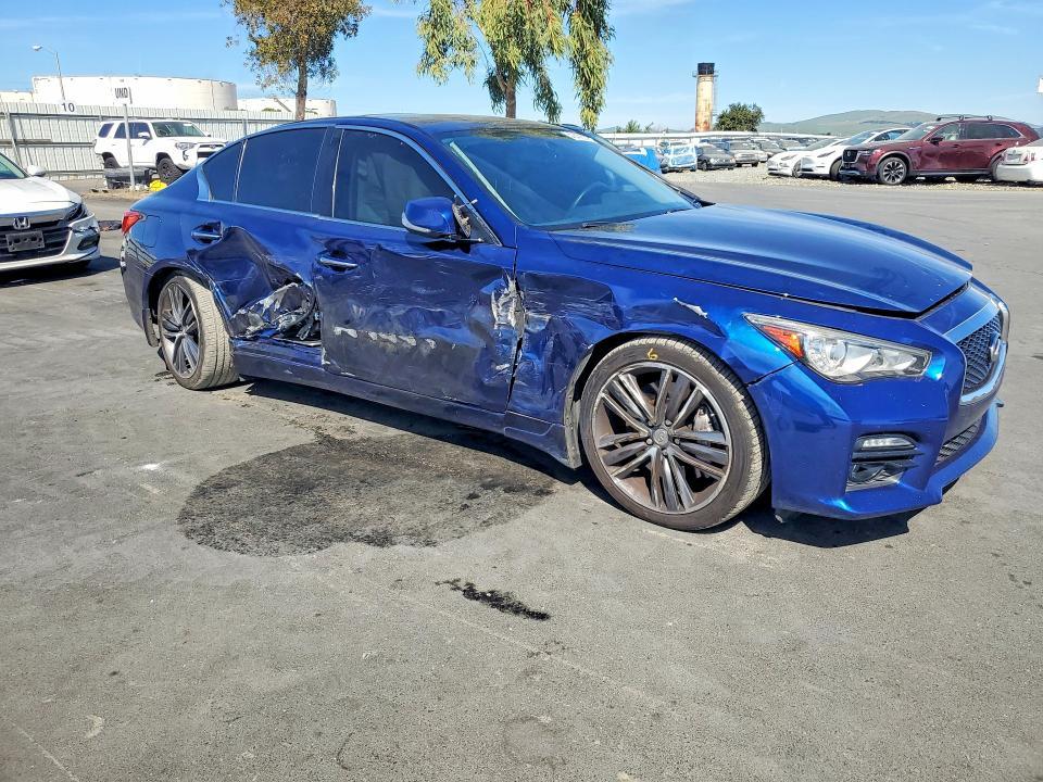2018 Infiniti Q50 red Sport 400