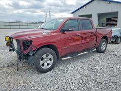 Camiones salvage a la venta en subasta: 2019 Dodge RAM 1500 BIG Horn