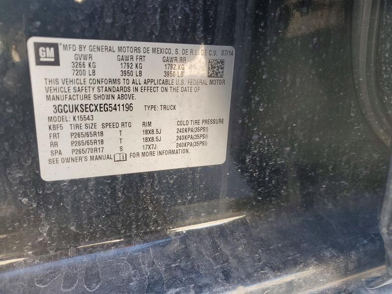 2014 Chevrolet Silverado K1500 LTZ