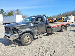 Salvage trucks for sale at West Warren, MA auction: 2018 Dodge RAM 5500 Rollback Truck