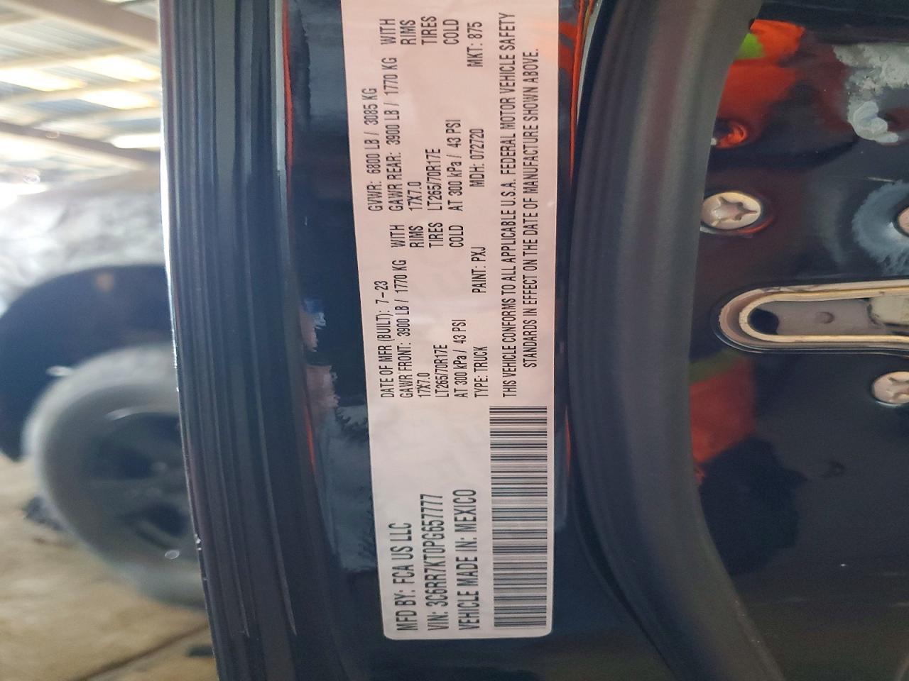 2023 Dodge RAM 1500 Classic Tradesman
