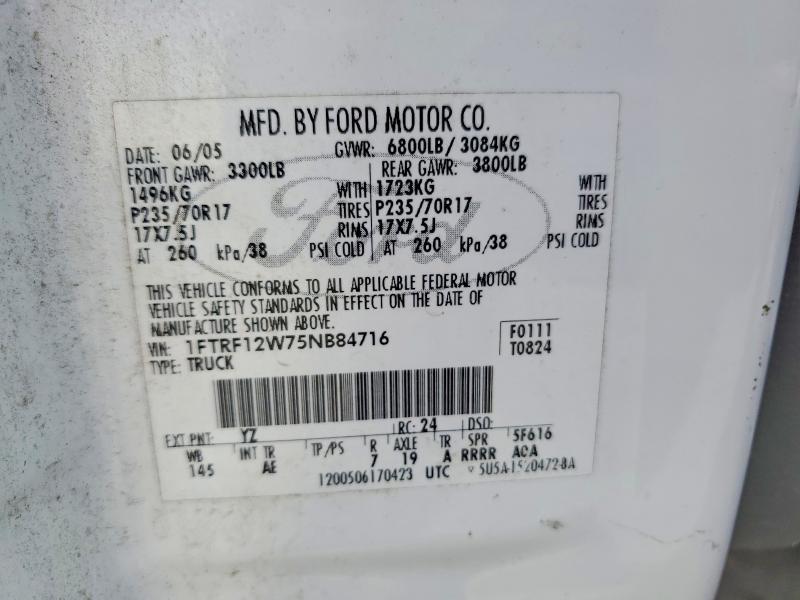 2005 Ford F150