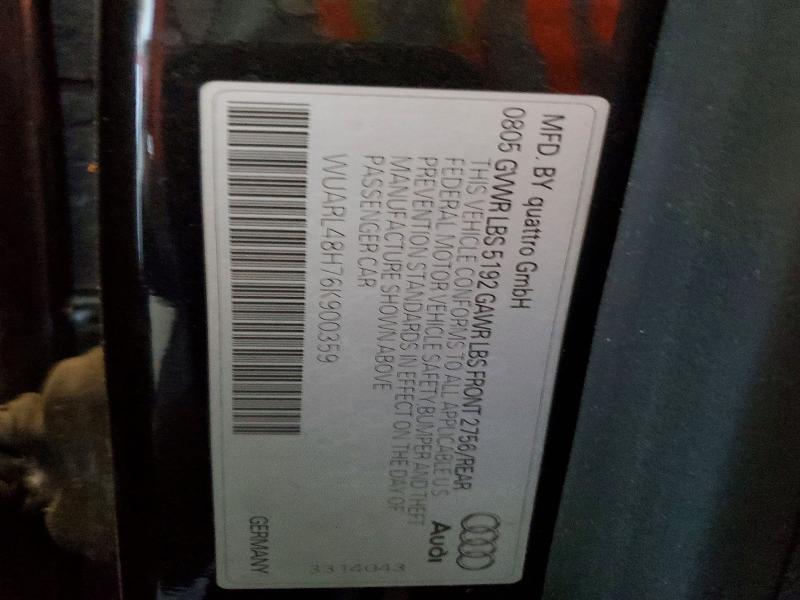 2006 Audi S4 Quattro Cabriolet