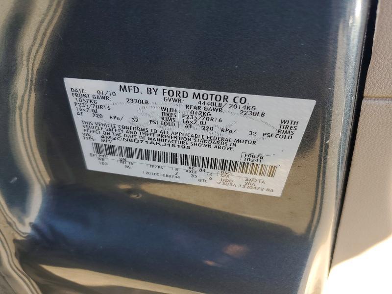 2010 Mercury Mariner