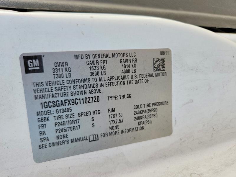 2012 Chevrolet Express 1500 Cargo Delivery van