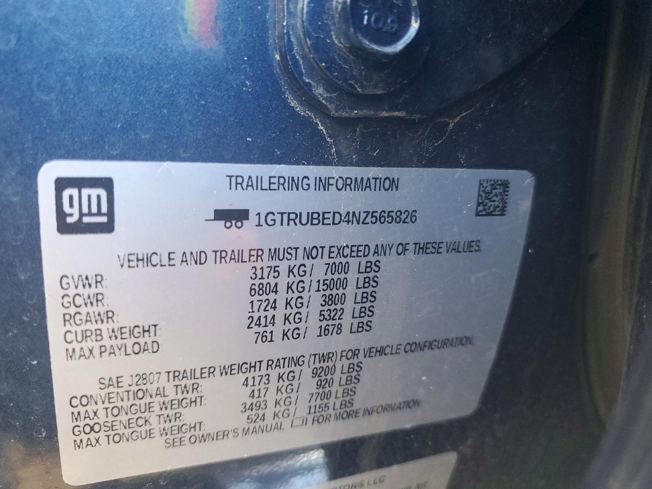 2022 GMC Sierra K1500 SLE