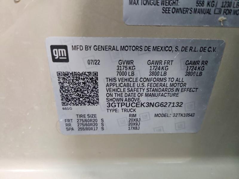 2022 GMC Sierra K1500 Elevation