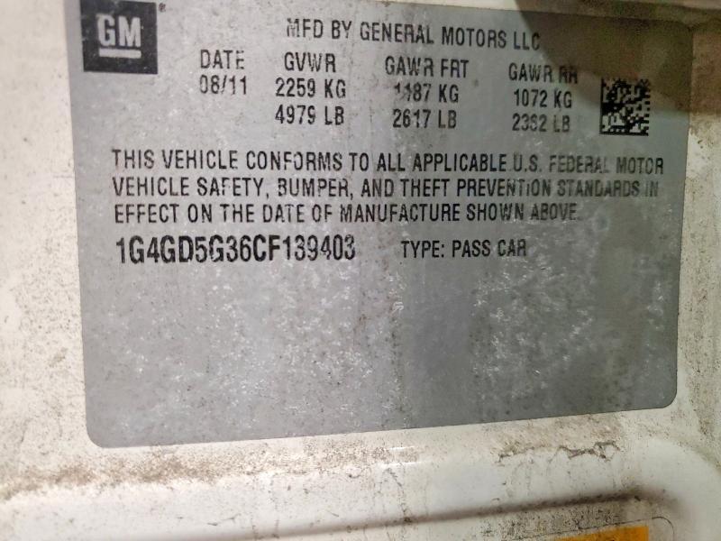 2012 Buick Lacrosse Premium