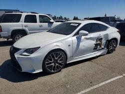 Lexus rc Vehiculos salvage en venta: 2016 Lexus Rc 200t